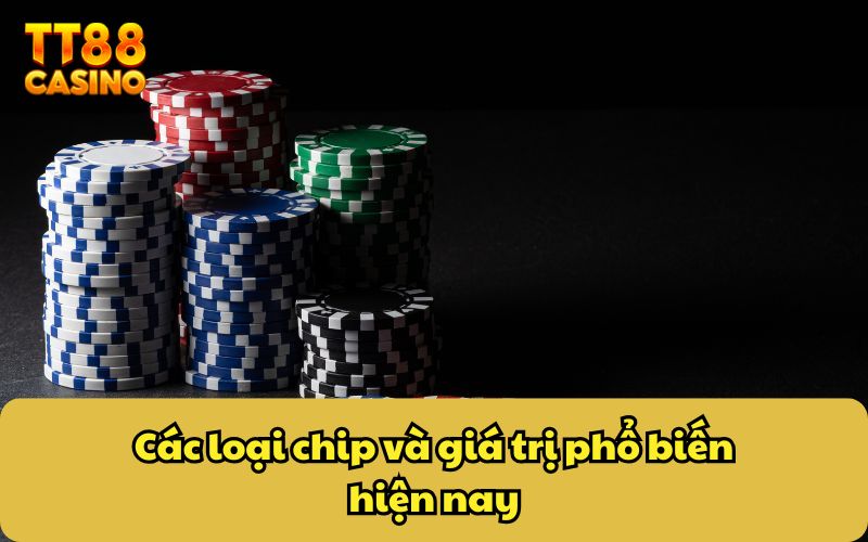 Phỉnh Poker - Tất Tần Tật Về Chip Poker Mà Anh Em Cần Biết 5 Các loại chip và giá trị phổ biến hiện nay