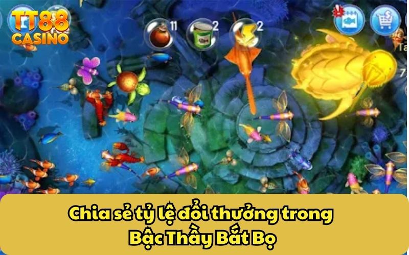 Bậc Thầy Bắt Bọ TT88 - Dành Riêng Cho Cược Thủ Mê Đổi Thưởng 4 Chia sẻ tỷ lệ đổi thưởng trong Bậc Thầy Bắt Bọ