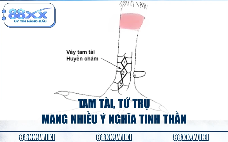 Tam Tài, Tứ Trụ mang nhiều ý nghĩa tinh thần